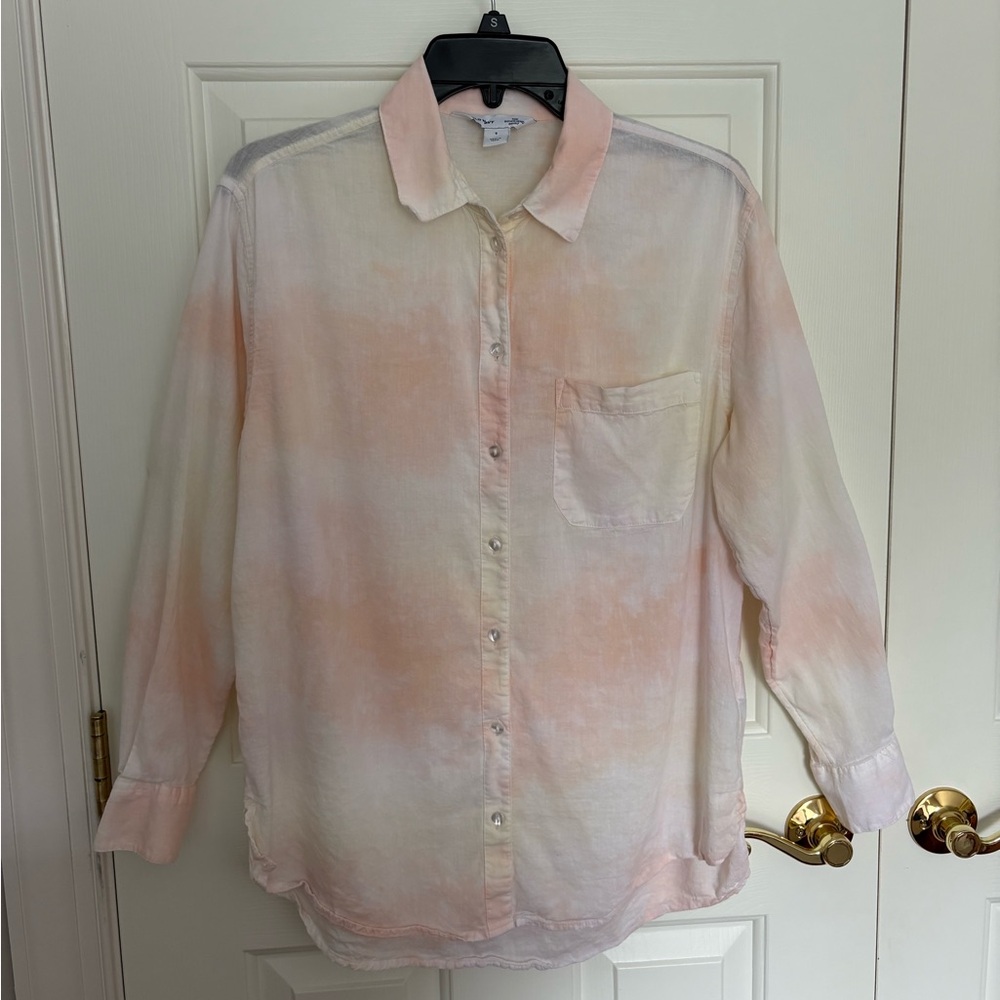 Old Navy Linen Button Down Shirt